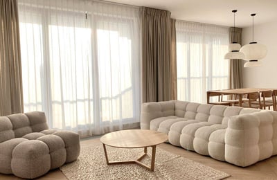Miete einer modernen 4-Zimmer-Wohnung, 109 m², Stadtteil Praga-Południe, Warschau, Polen